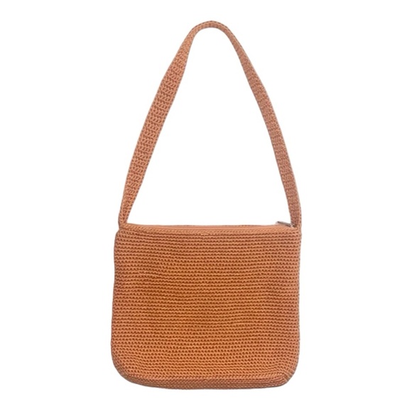 The Sak Handbags - The Sak Orange Crochet Shoulder Bag